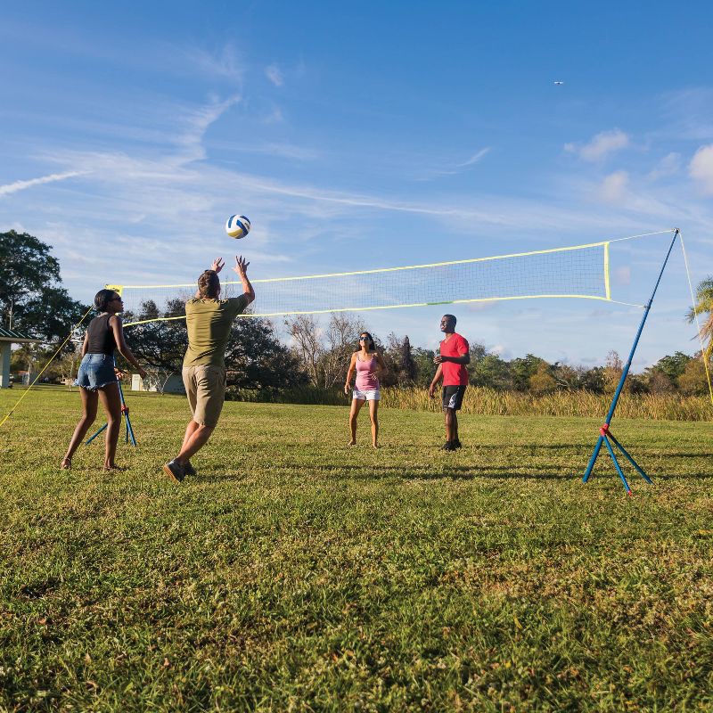 slide 2 of 5, Beyond Outdoors Standard Volleyball/Badminton Set, 1 ct