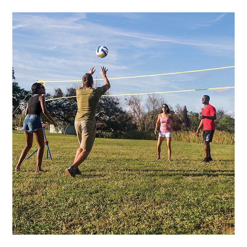 slide 5 of 5, Beyond Outdoors Standard Volleyball/Badminton Set, 1 ct