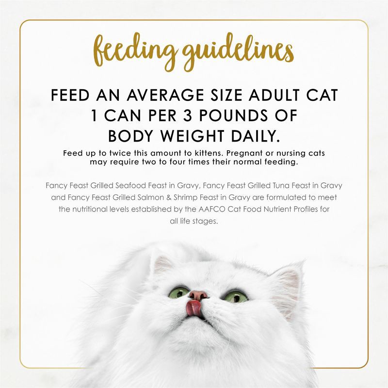 slide 10 of 11, Purina Fancy Feast Variety Pack Seafood, Fish, Tuna & Salmon Wet Cat Food Cans - 3oz/30ct, 3 oz, 30 ct