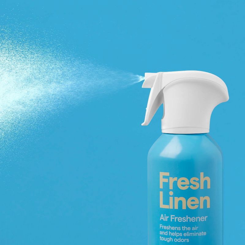 slide 2 of 3, Air Freshener Room Spray - Fresh Linen - 8.8oz - up&up™, 8.8 oz