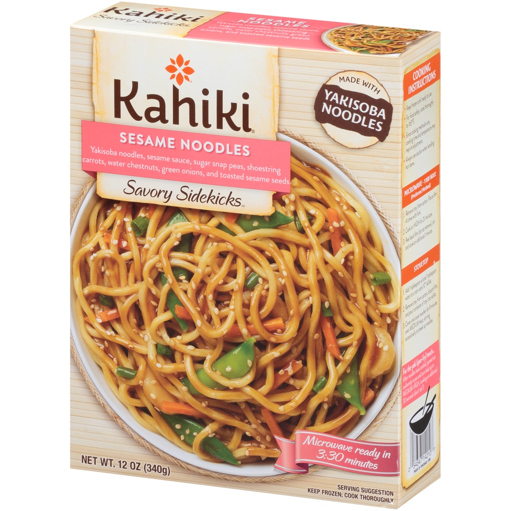 slide 3 of 8, Kahiki Sesame Noodles, 12 oz