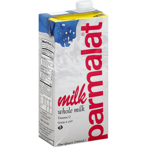 slide 2 of 2, Parmalat Shelf Stable UHT Whole Milk, 1 qt