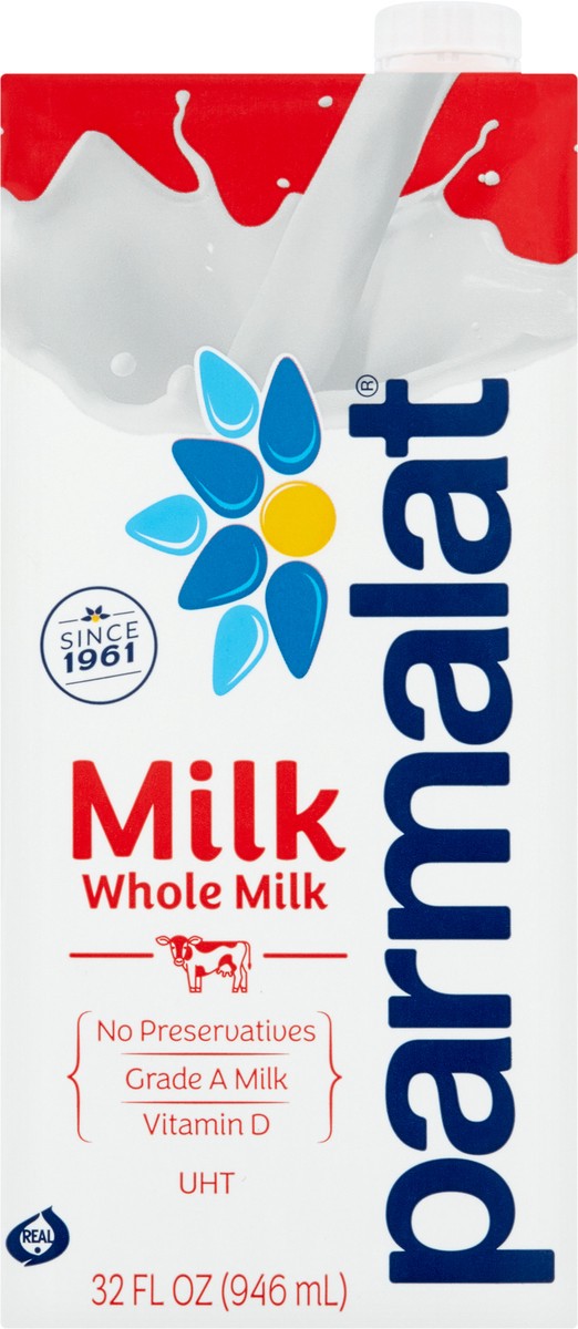 slide 2 of 8, Parmalat Milk, Whole Milk Shelf Stable, 32 oz., 32 fl oz