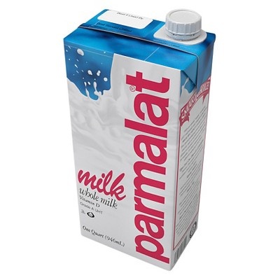 slide 1 of 2, Parmalat Shelf Stable UHT Whole Milk, 1 qt