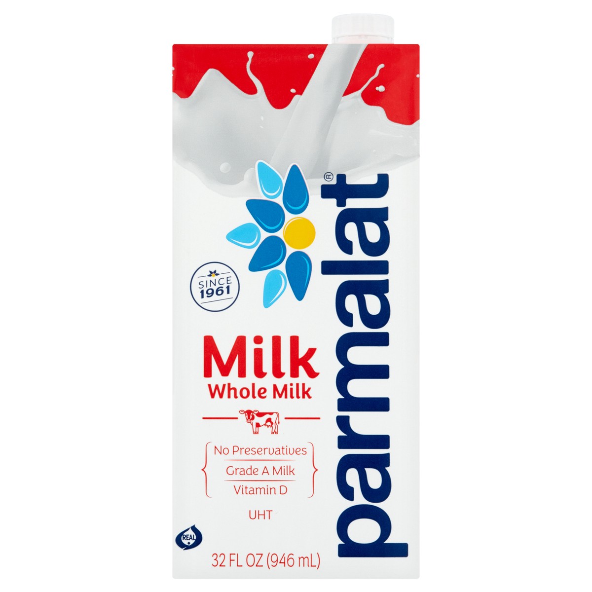 slide 1 of 8, Parmalat Milk, Whole Milk Shelf Stable, 32 oz., 32 fl oz