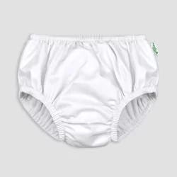 i play by green sprouts Baby Pull-up Swim Diaper - White 0-6M