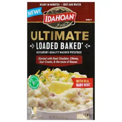 Idahoan Ultimate Loaded Baked Restaurant Quality Mashed Potatoes 4.1 Ounces