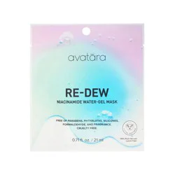 Avatara Re-Dew Niacinamide Water-Gel Mask
