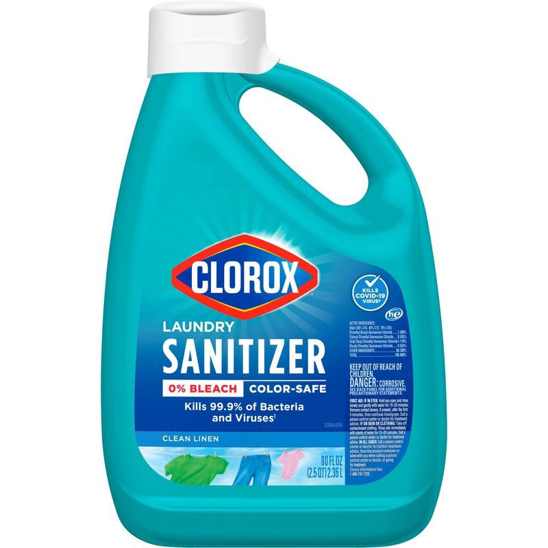 slide 2 of 12, Clorox Laundry Sanitizer - 80 fl oz, 80 fl oz