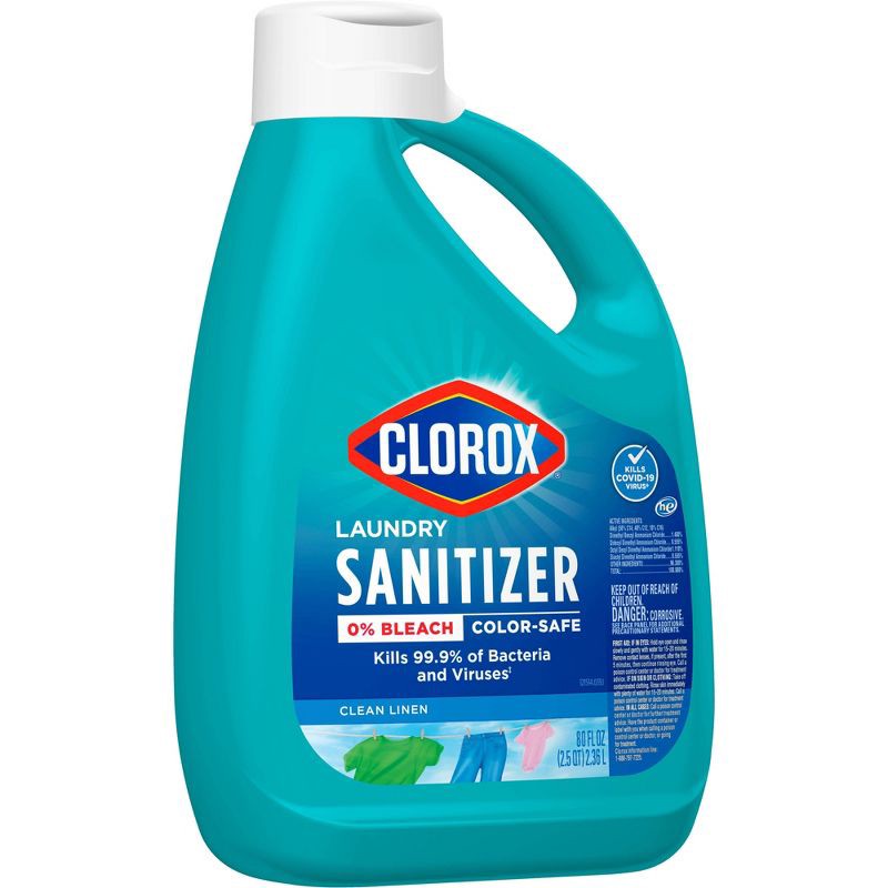 slide 7 of 12, Clorox Laundry Sanitizer - 80 fl oz, 80 fl oz