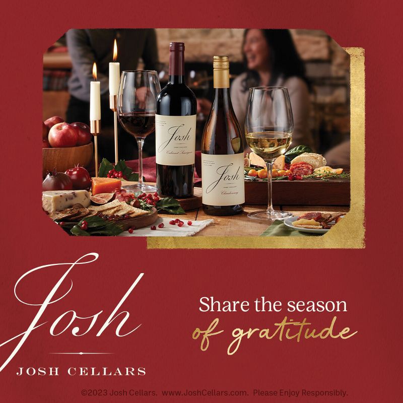 slide 2 of 9, Josh Cellars Josh Cabernet Sauvignon Red Wine - 375ml Mini Bottle, 375 ml
