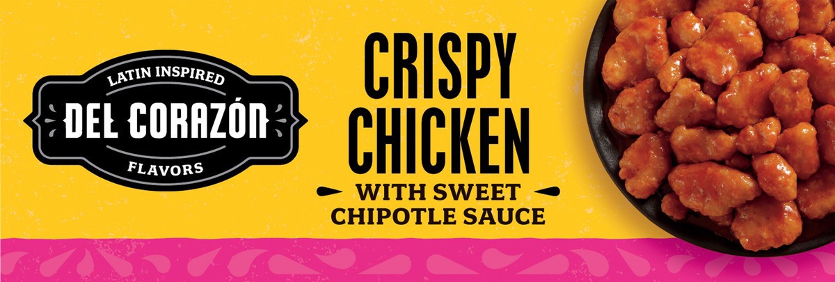 slide 4 of 14, Del Corazón Crispy Chicken with Sweet Chipotle Sauce, 1 lb