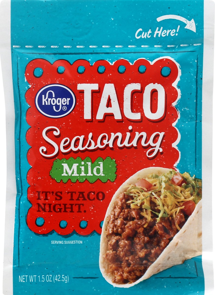 slide 7 of 11, Kroger Mild Taco Seasoning , 1.5 oz