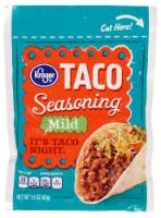 slide 1 of 1, Kroger Mild Taco Seasoning , 1.5 oz