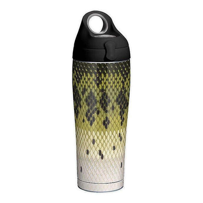 slide 1 of 1, Tervis Largemouth Bass Stainless Steel Water Bottle, 24 oz