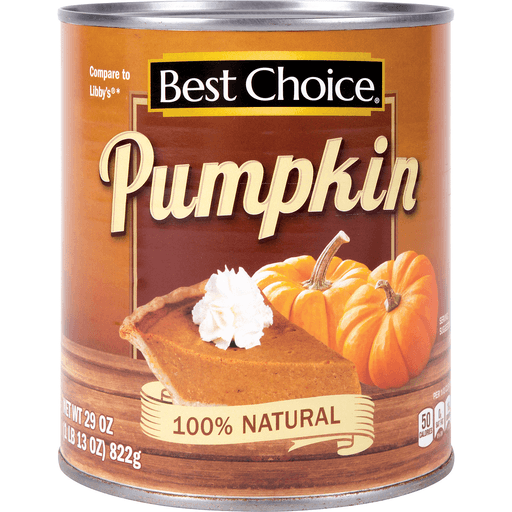 slide 1 of 1, Best Choice Pumpkin, 29 oz