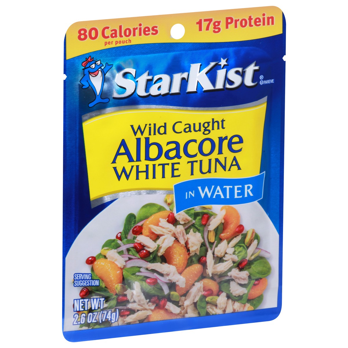 slide 2 of 9, StarKist Wild Caught Albacore White Tuna in Water 2.6 oz, 2.6 oz