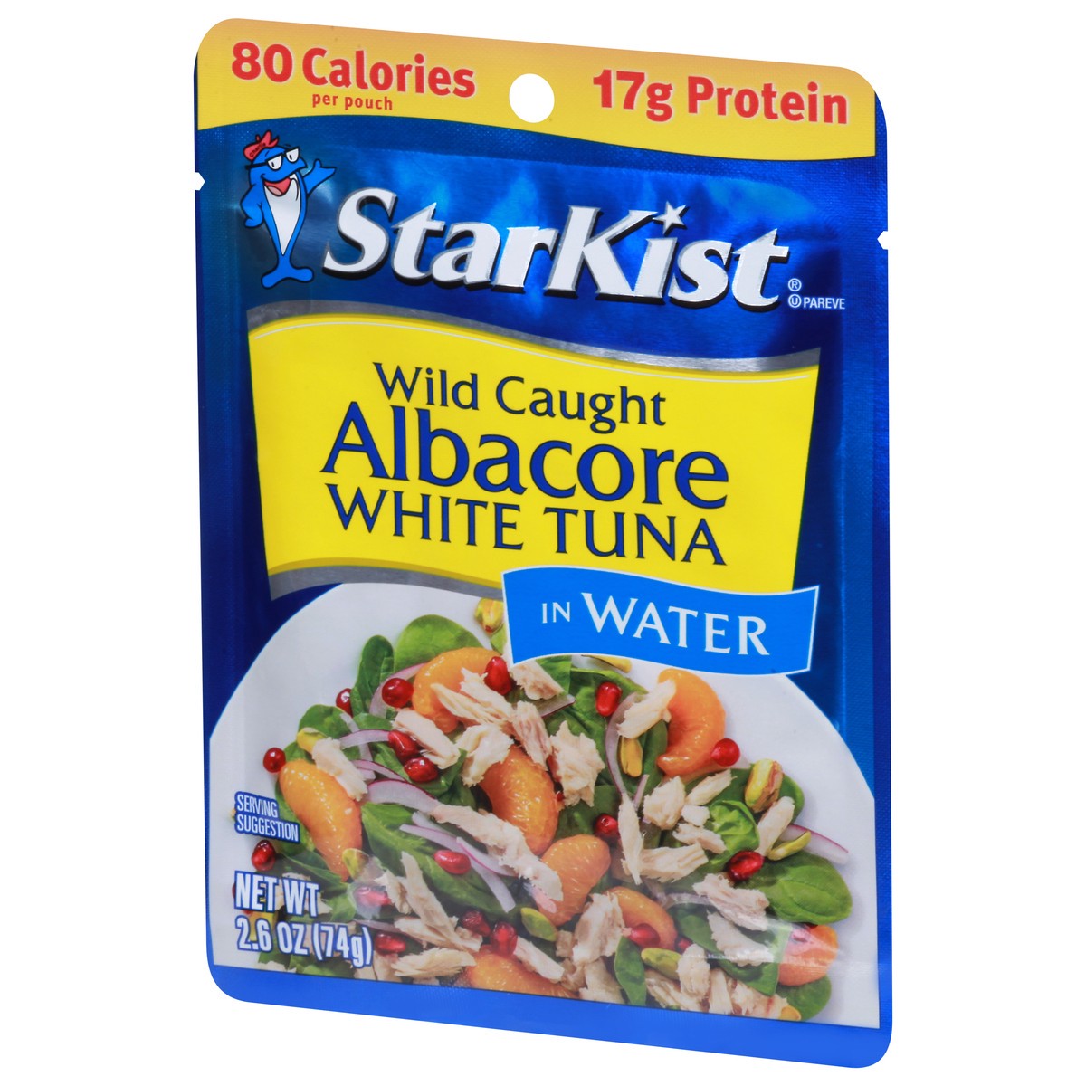 slide 6 of 9, StarKist Wild Caught Albacore White Tuna in Water 2.6 oz, 2.6 oz