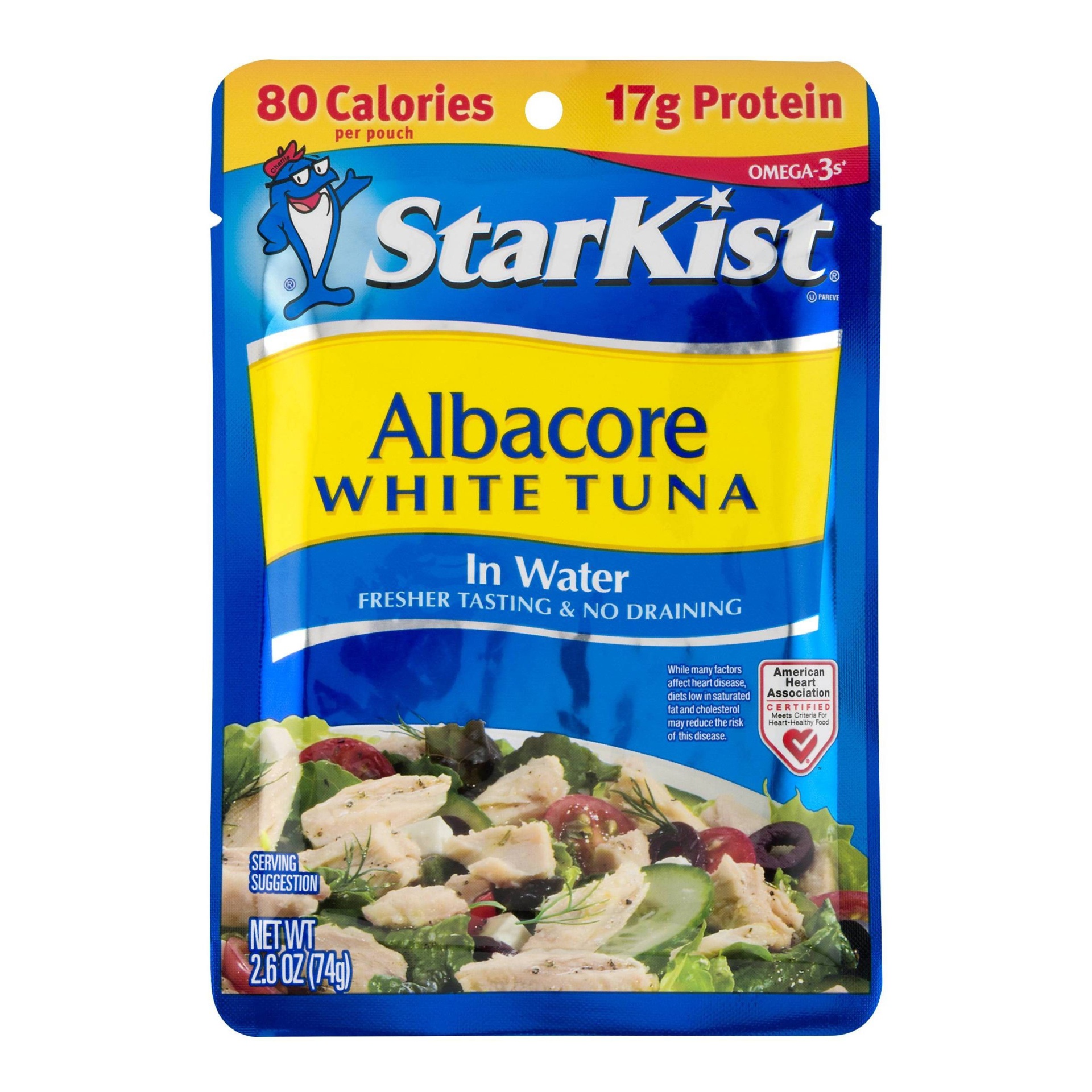 slide 1 of 2, StarKist Albacore White Tuna Pouch - 2.6oz, 