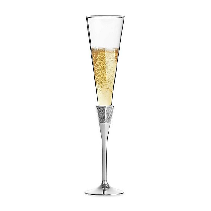 slide 1 of 2, Waterford Lismore Diamond Toasting Flutes - Silver, 2 ct