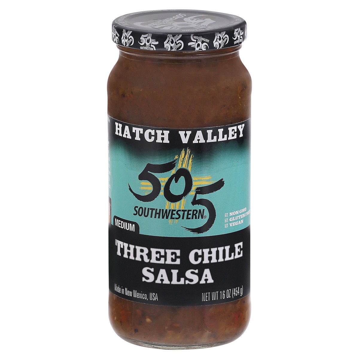 slide 1 of 9, 505 Southwestern Medium Salsa - 16 oz, 16 oz