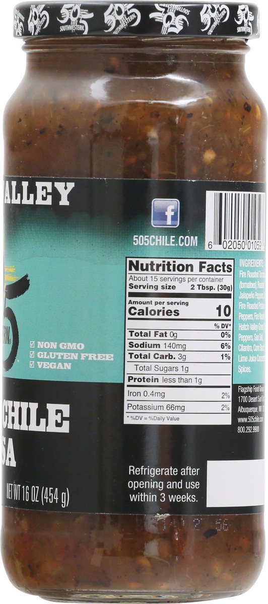slide 6 of 9, 505 Southwestern Medium Salsa - 16 oz, 16 oz