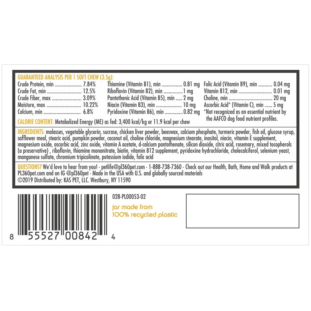 slide 2 of 4, PL360 Multi-Vitamin Supplement For Dogs, 60 ct