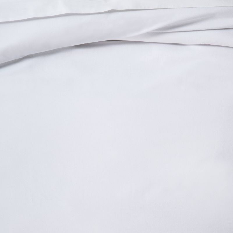 slide 2 of 3, King Easy-Care Duvet Cover & Sham Set White - Room Essentials, 1 ct