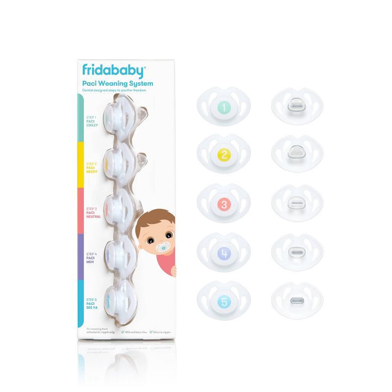 slide 5 of 7, Frida Baby Pacifier Weaning System - 5ct, 5 ct