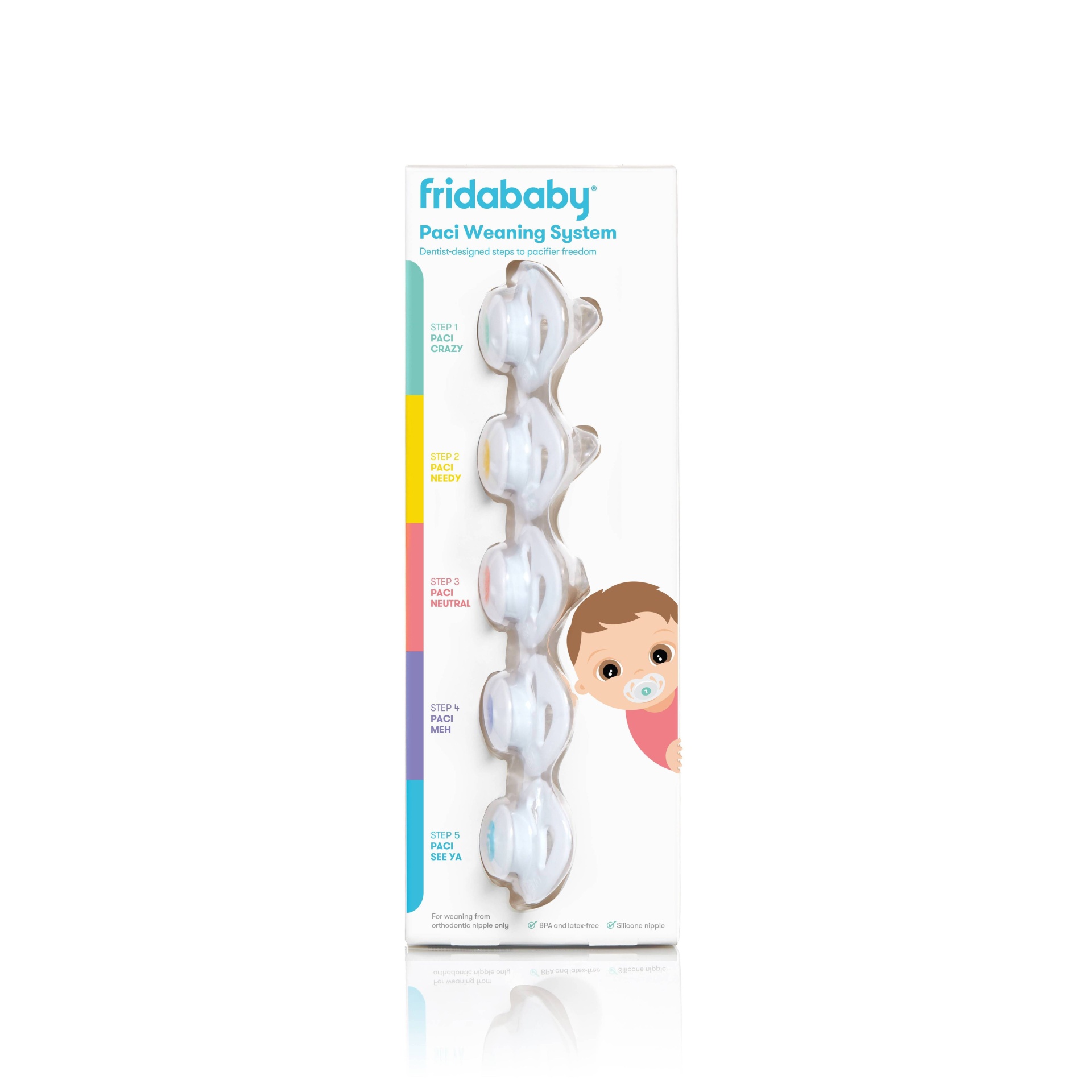 slide 1 of 7, Fridababy Pacifier Weaning System, 1 ct