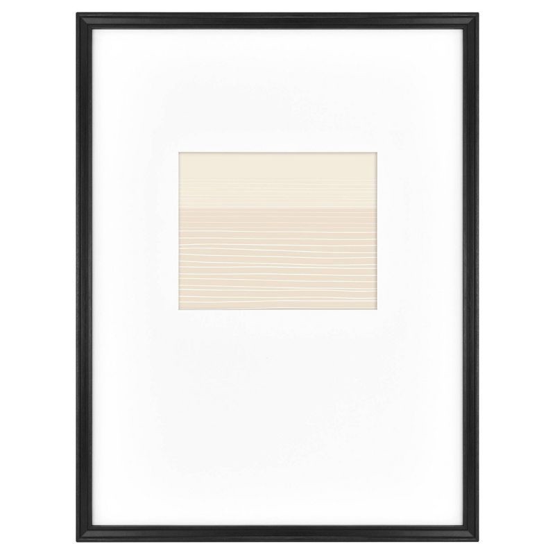 slide 6 of 11, Threshold designed w/Studio McGee 19.49"x25.49" Matted to 8"x10" Gallery Wall Frame Black - Threshold™ designed with Studio McGee, 1 ct