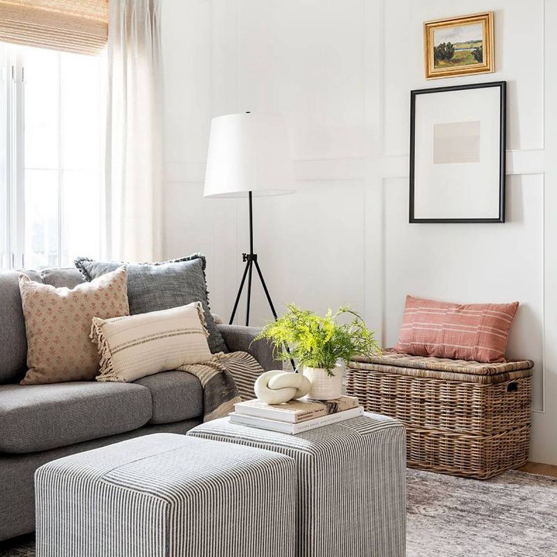 slide 3 of 11, Threshold designed w/Studio McGee 19.49"x25.49" Matted to 8"x10" Gallery Wall Frame Black - Threshold™ designed with Studio McGee, 1 ct