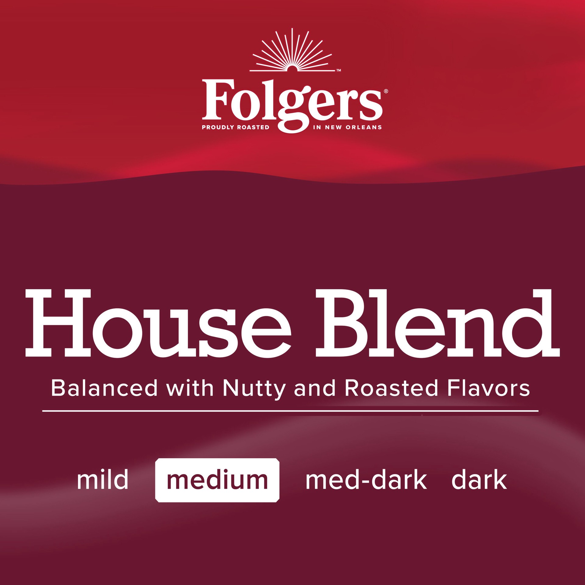 slide 3 of 4, Folgers Folger's House Blend Ground Coffee - 24.2 oz, 24.2 oz