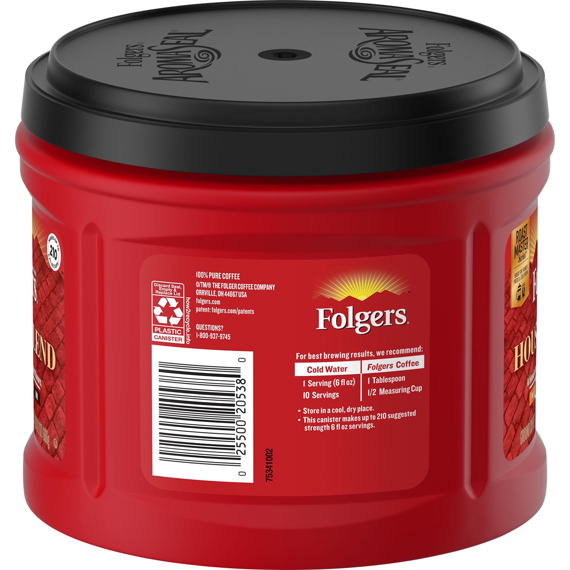 slide 2 of 4, Folgers Folger's House Blend Ground Coffee - 24.2 oz, 24.2 oz