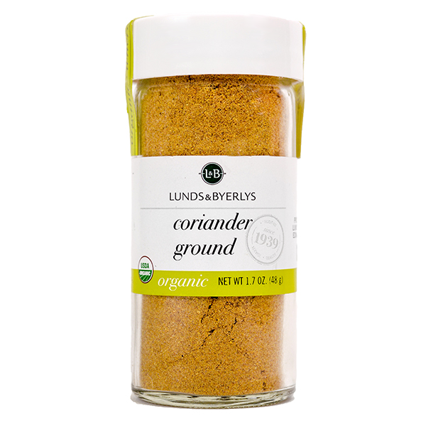 slide 1 of 1, L&B Organic Ground Coriander, 1.7 oz