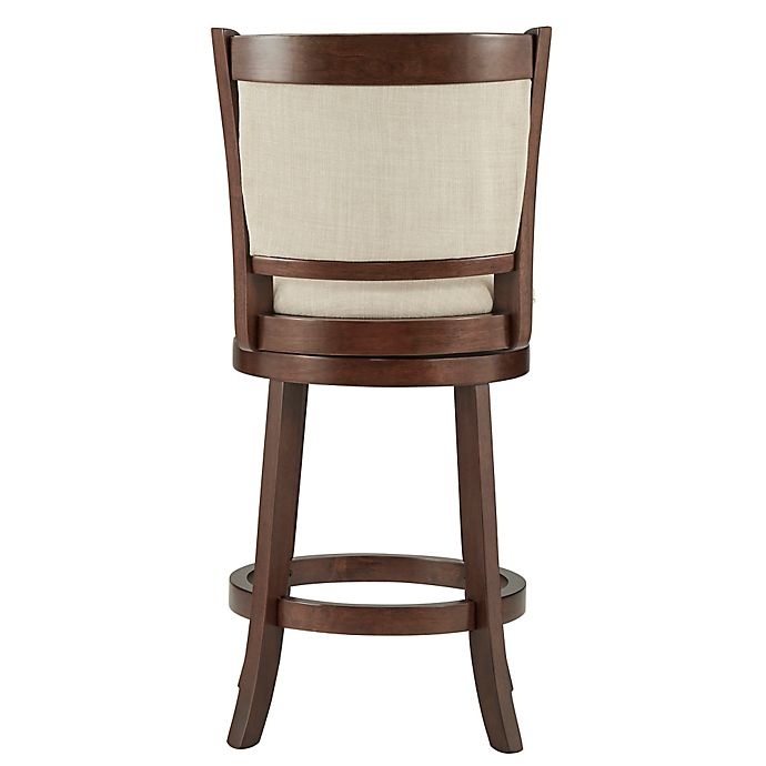 slide 3 of 4, iNSPIRE Q Bramante Swivel Counter Stool - Oatmeal, 1 ct