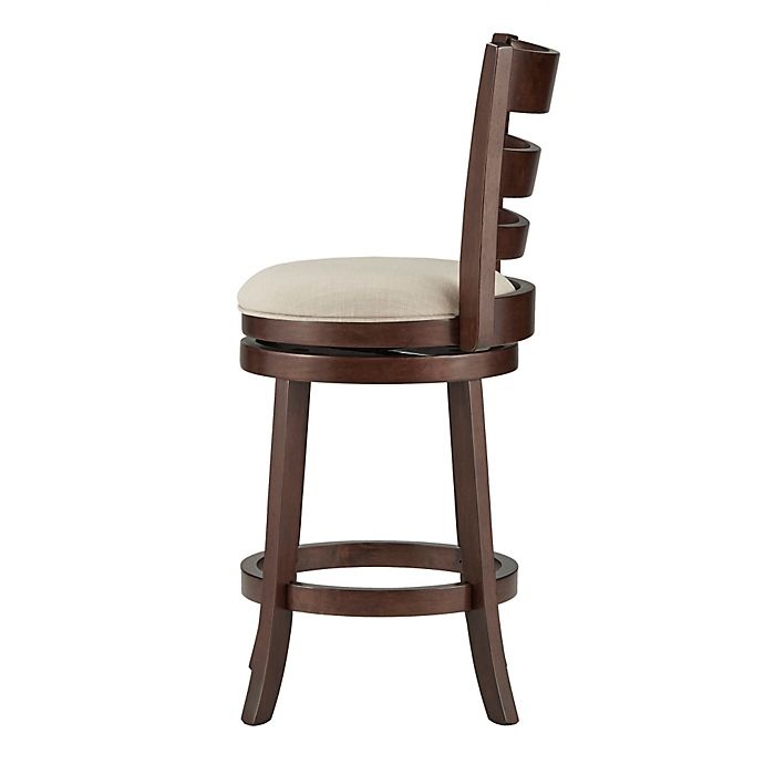 slide 3 of 4, iNSPIRE Q Upland Swivel Counter Stool - Oatmeal, 1 ct