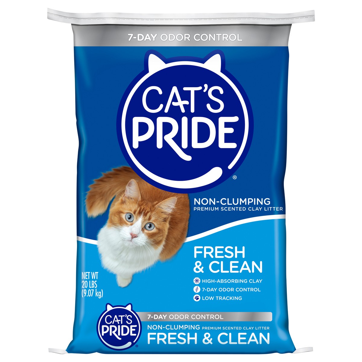 slide 12 of 12, Cat's Pride Fresh & Clean Premium Cat Litter, 20 lb