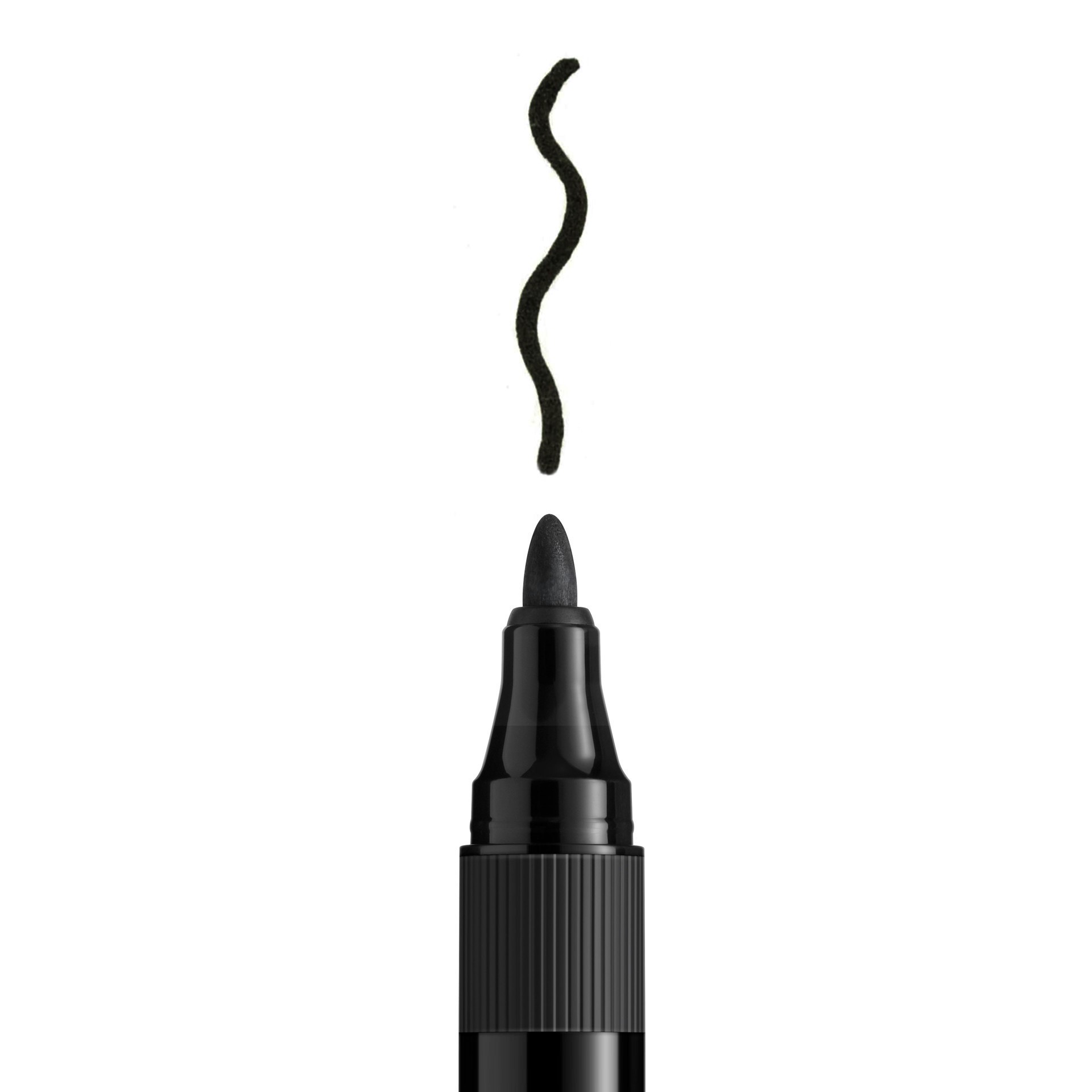 slide 4 of 4, Jumbo Black Bullet Tip Permanent Fabric Ink Marker By Make Market, 1 ct