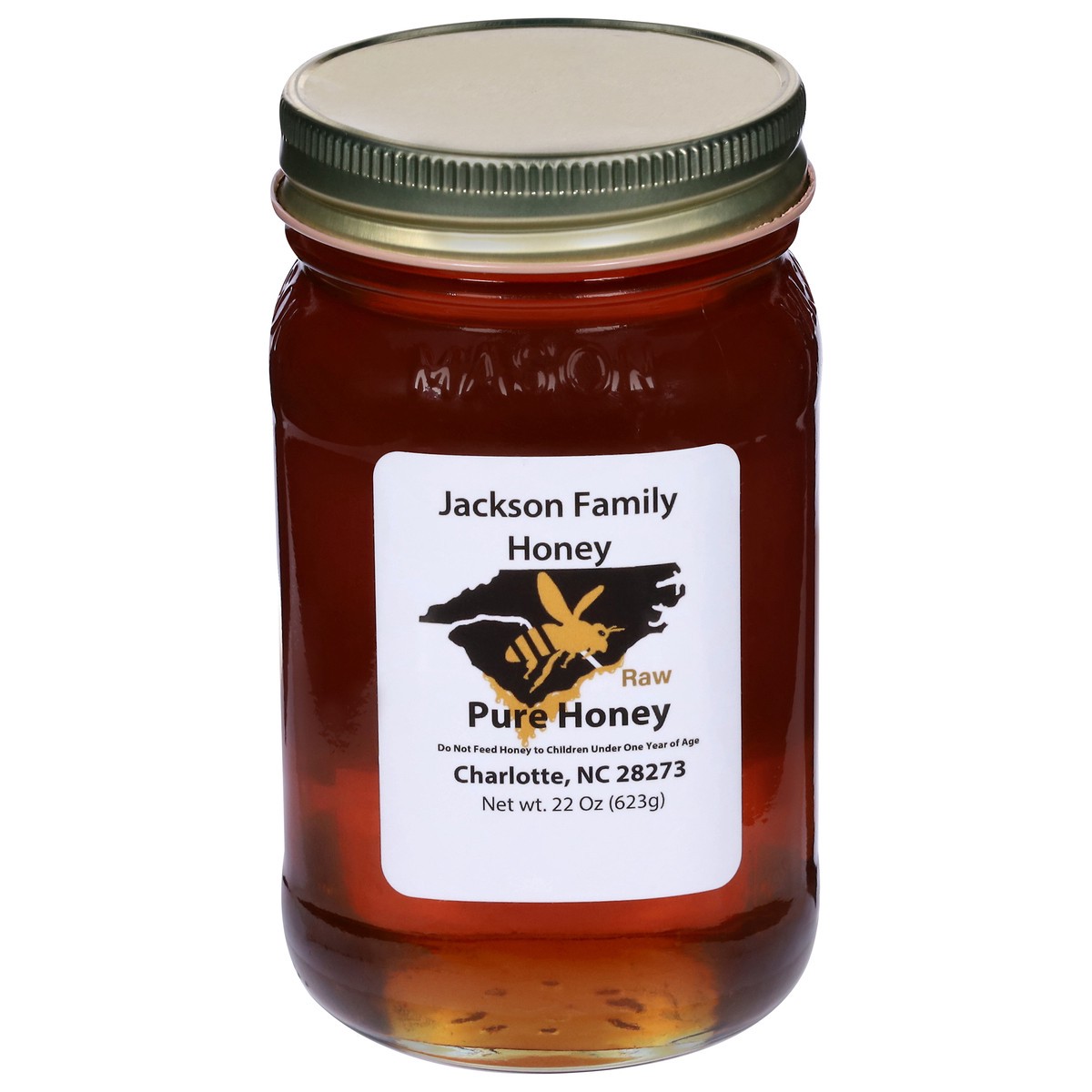 slide 1 of 9, Jackson Family Honey Raw Pure Honey 22 oz, 22 oz