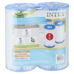Intex A & C Pools Filter Cartridge - 2pc
