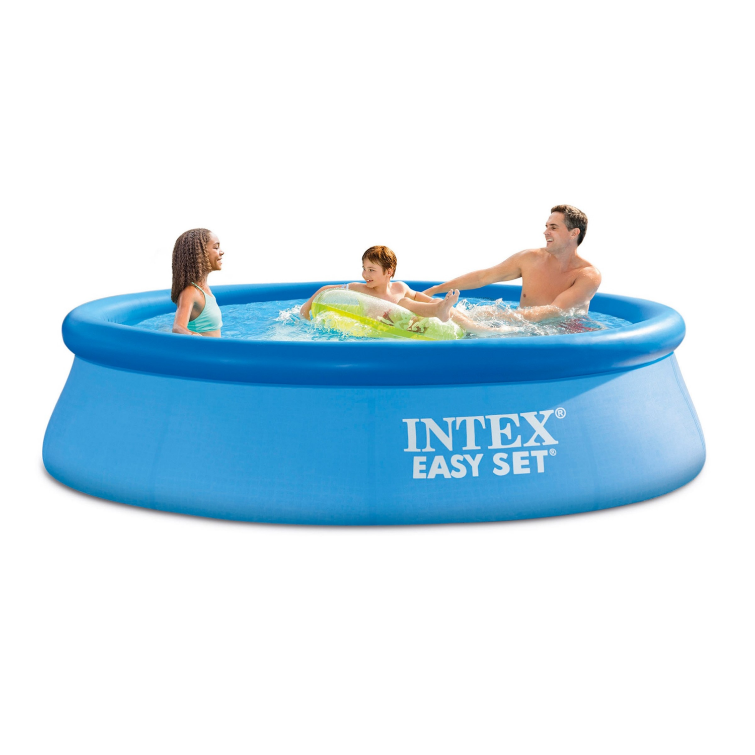 slide 3 of 5, Intex 10' X 30" Easy Set Pool, 1 ct