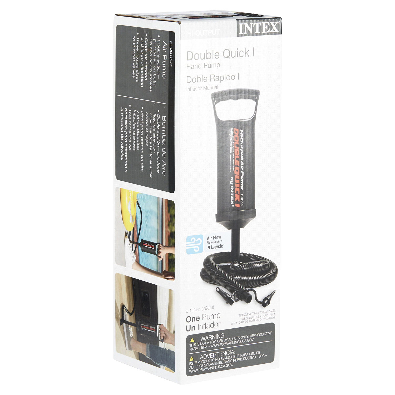 slide 4 of 5, Intex Double Quick II Hand Pump, 1 ct