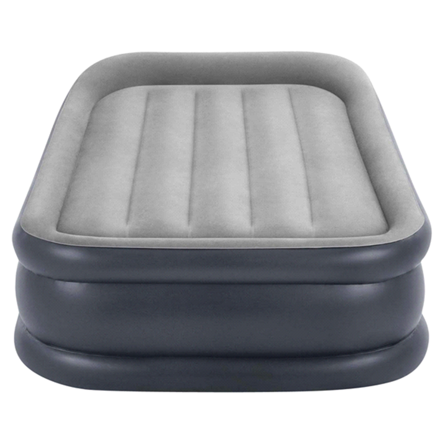slide 2 of 6, Intex Twin Deluxe Pillow Rest Airbed, Twin Size