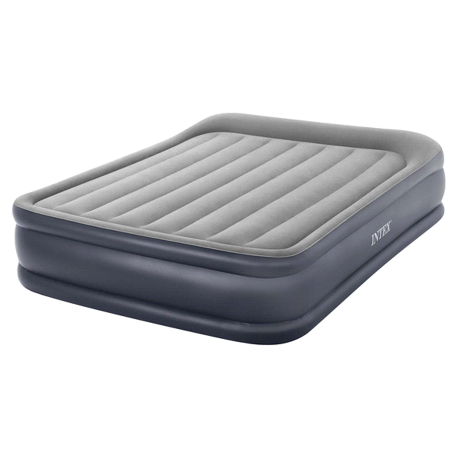 slide 2 of 6, Intex 20in Queen Prime Comfort Elevated Airbed with Internal Pump, 16.5 in