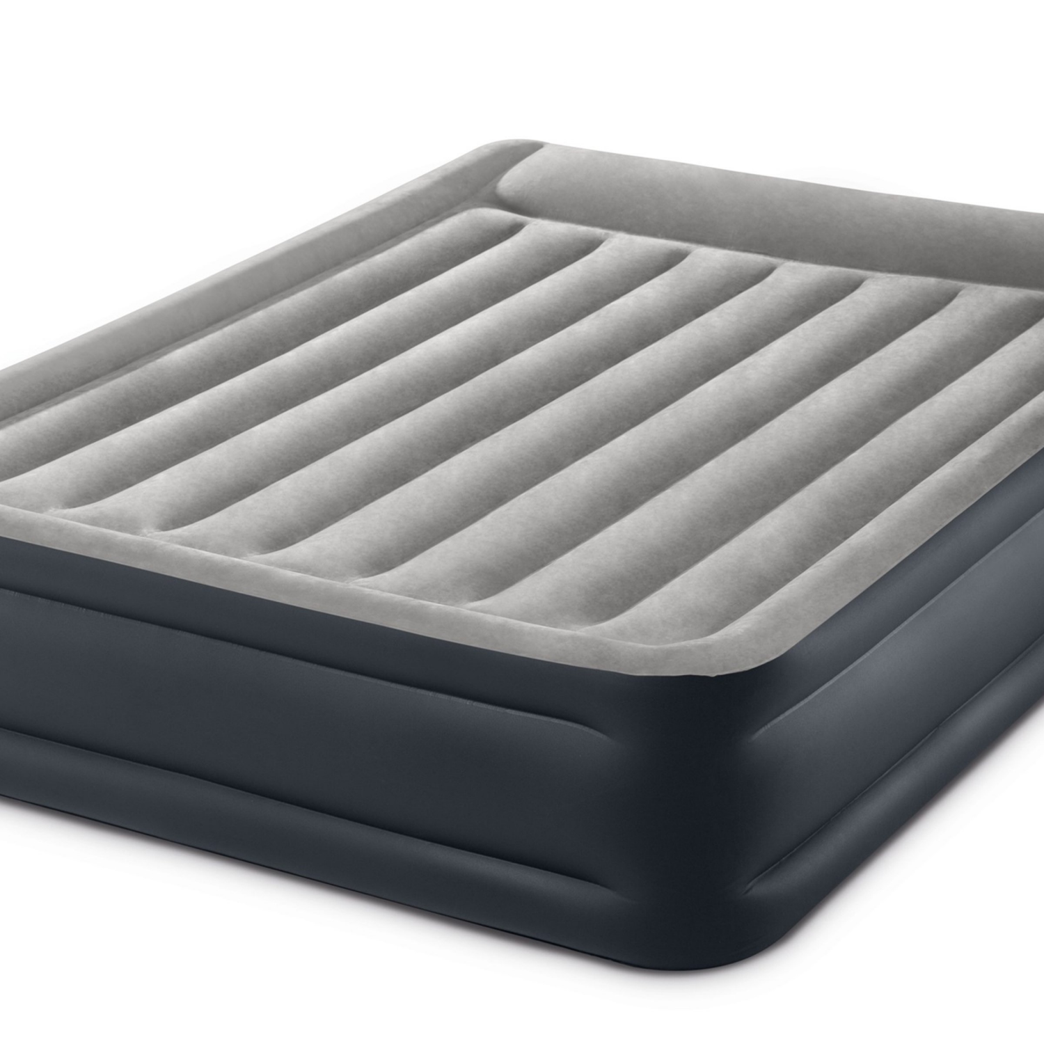 slide 4 of 6, Intex 20in Queen Prime Comfort Elevated Airbed with Internal Pump, 16.5 in