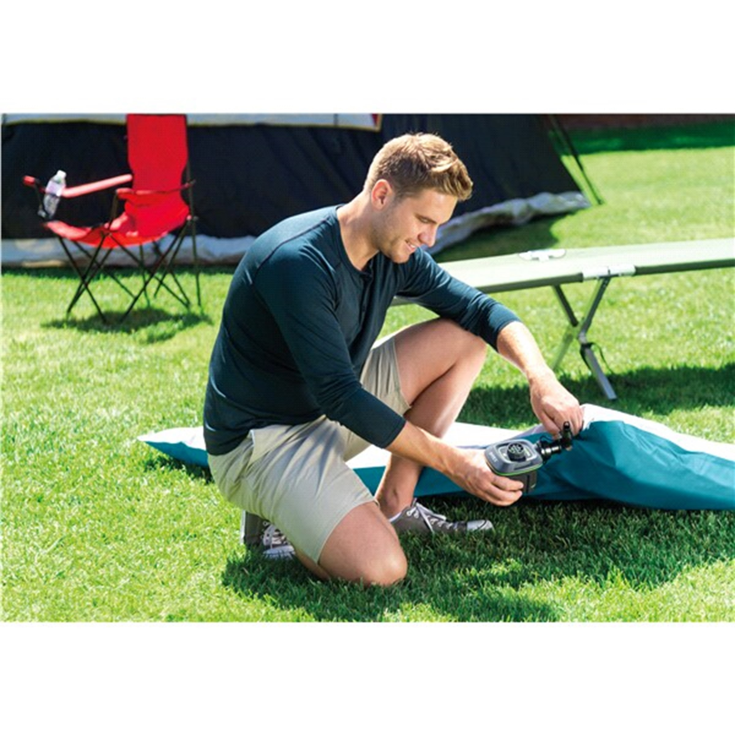 slide 3 of 4, Intex Quick-Fill Battery pump, 1 ct