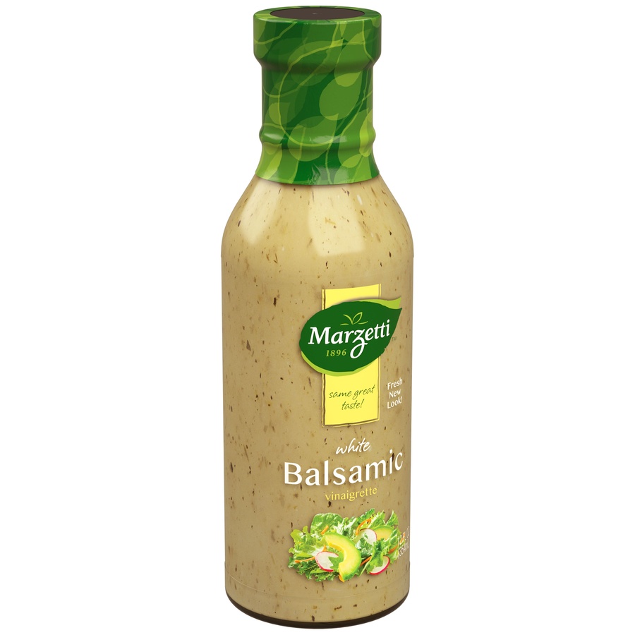 slide 2 of 8, Marzetti White Balsamic Vinaigrette Dressing, 12 fl oz