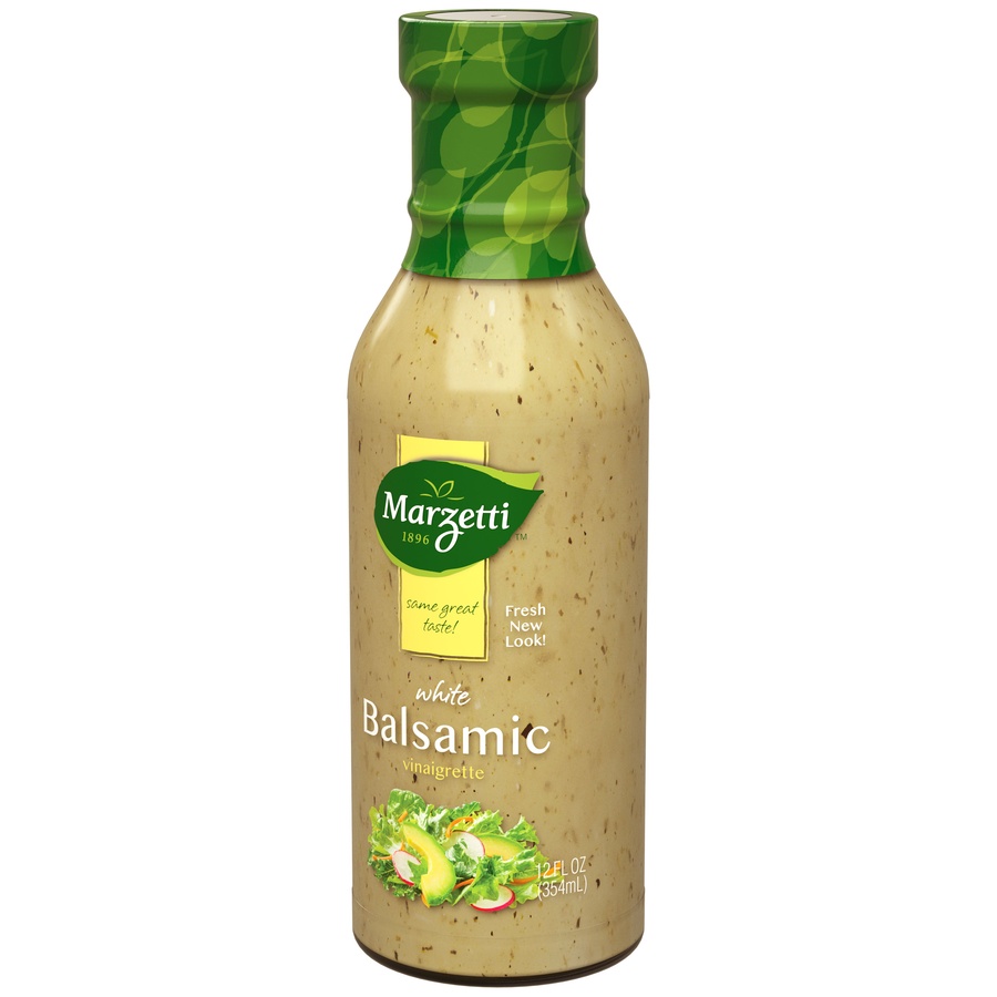 slide 3 of 8, Marzetti White Balsamic Vinaigrette Dressing, 12 fl oz