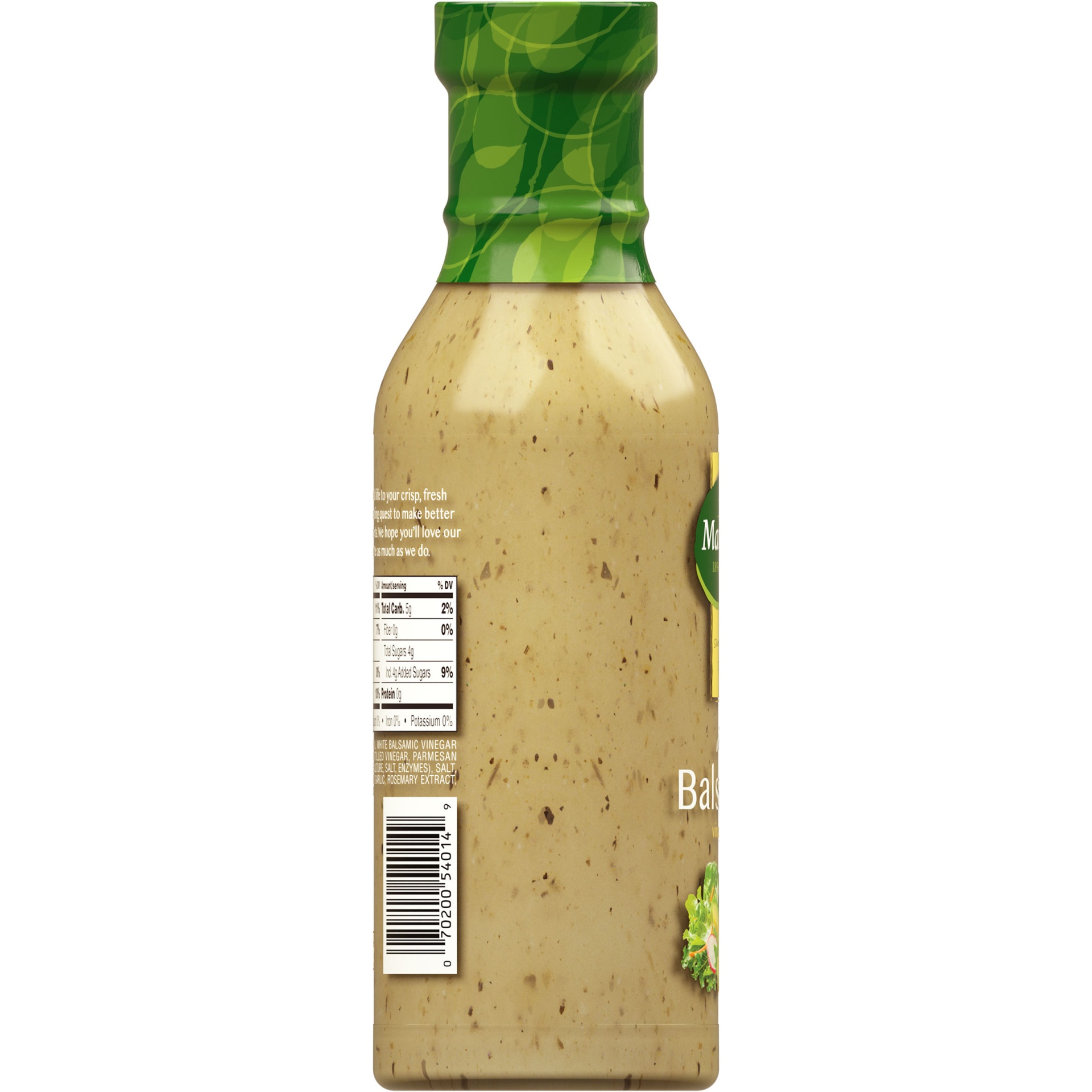 slide 4 of 8, Marzetti White Balsamic Vinaigrette Dressing, 12 fl oz